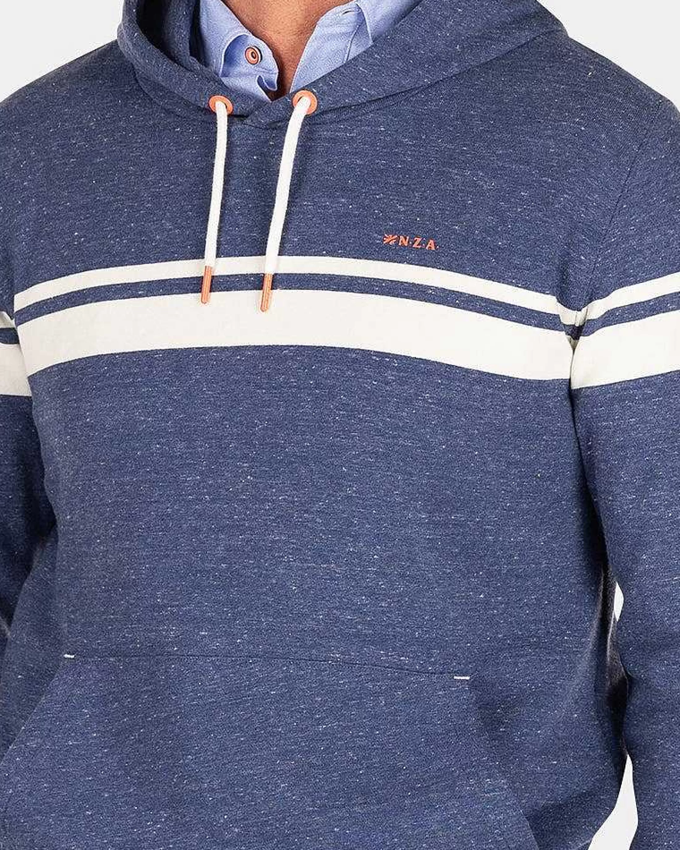 Hot NZA New Zealand Auckland Fleece-Hoodie-Dusk Navy