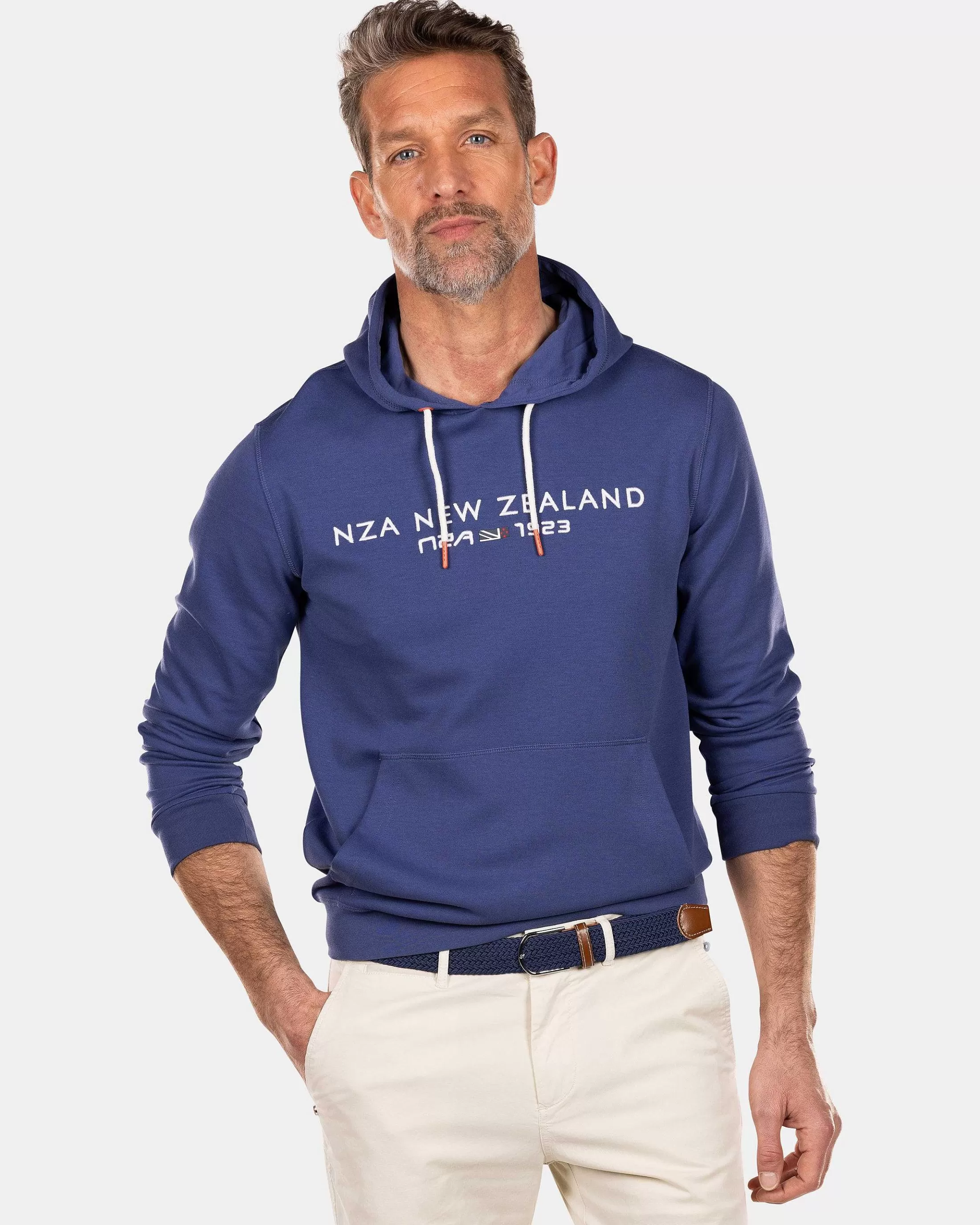 Shop NZA New Zealand Auckland Kapuzenpullover Mit Logo-Dusk Navy