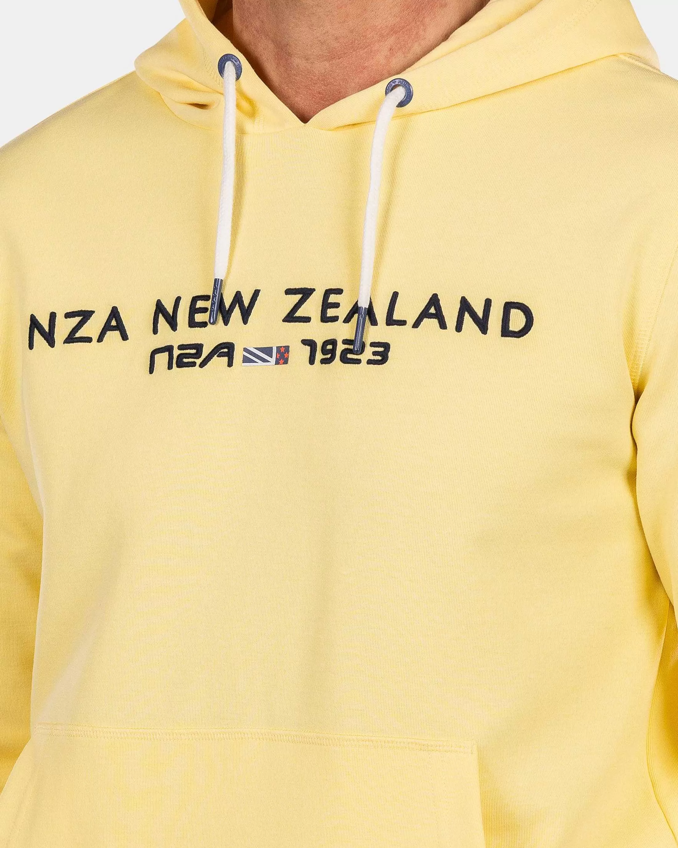 Clearance NZA New Zealand Auckland Kapuzenpullover Mit Logo-Iguana Yellow