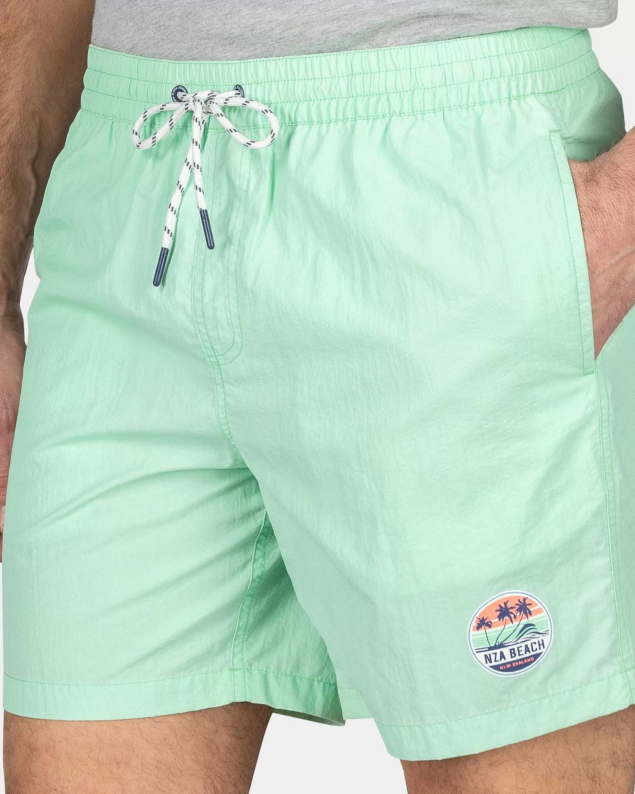 Sale NZA New Zealand Auckland Schlichte Badehose-Teal Green