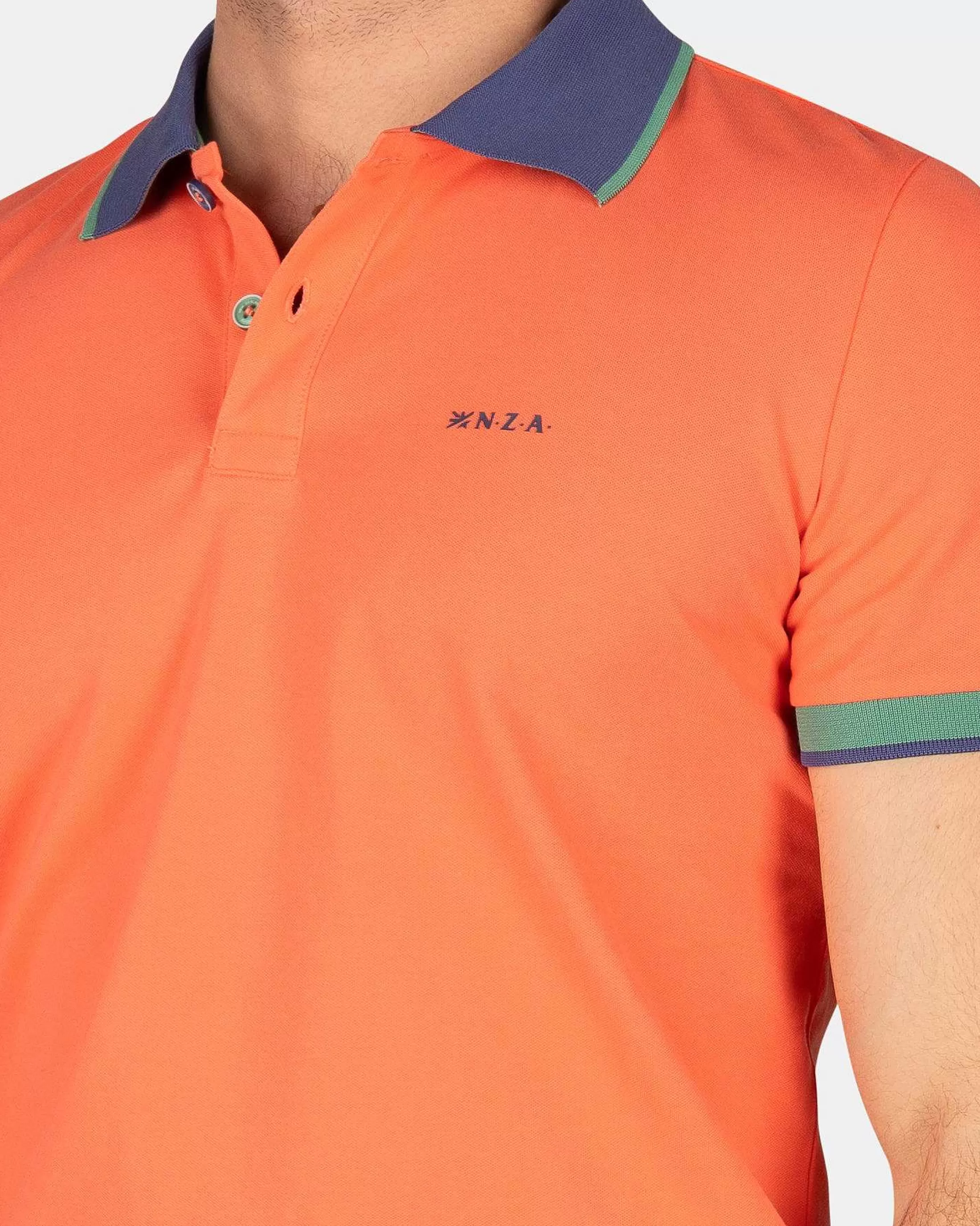 Best Sale NZA New Zealand Auckland Sportliches Uni-Polo-Golden Orange